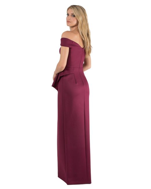 black halo padma dress