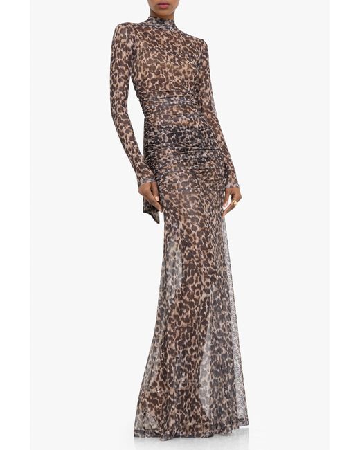 Black Halo Multicolor Scarlett Gown