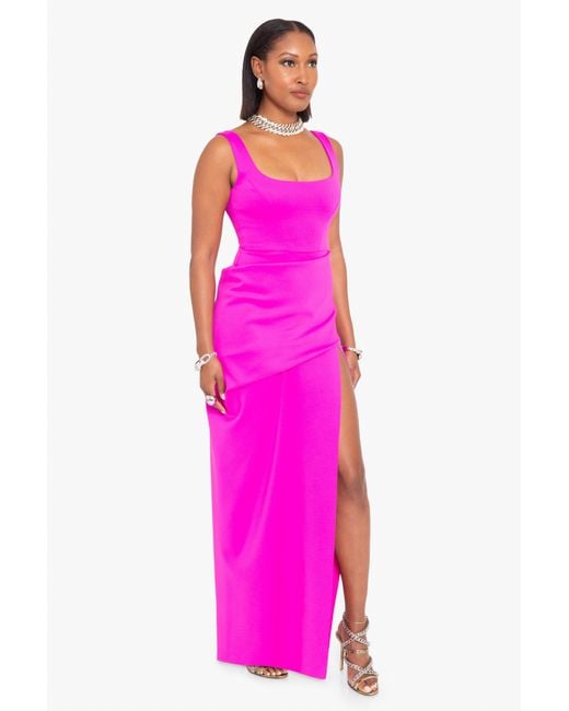 Black Halo Pink Katia Gown