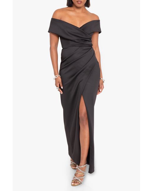 Black Halo Black Prisma Gown