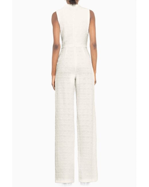 Black Halo White Corrine Jumpsuit