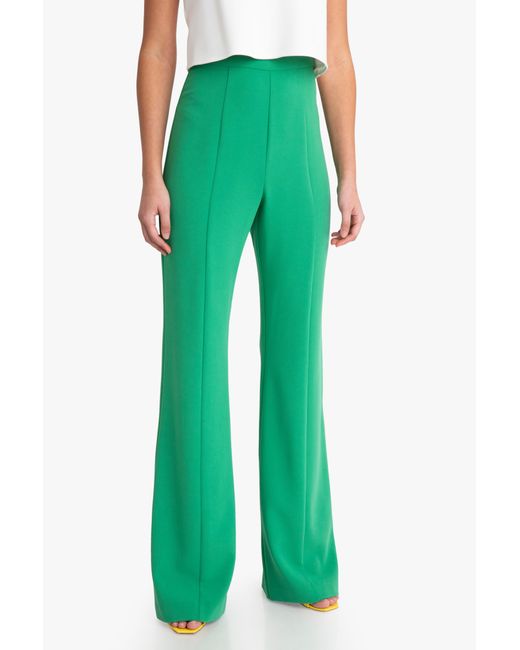 Black Halo Synthetic Isabella Pant in Green | Lyst