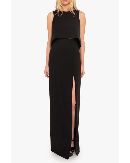 Black Halo Black Kacie Two Piece Maxi