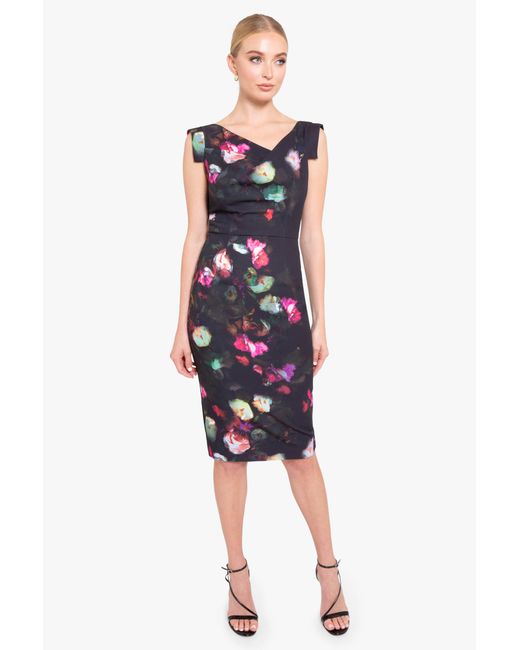 Black halo jackie sheath dress discount
