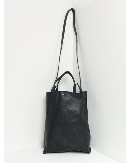 A.P.C. Cabas Maiko Medium in Black | Lyst