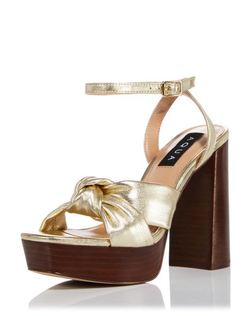 aqua women's lory platform high heel sandals