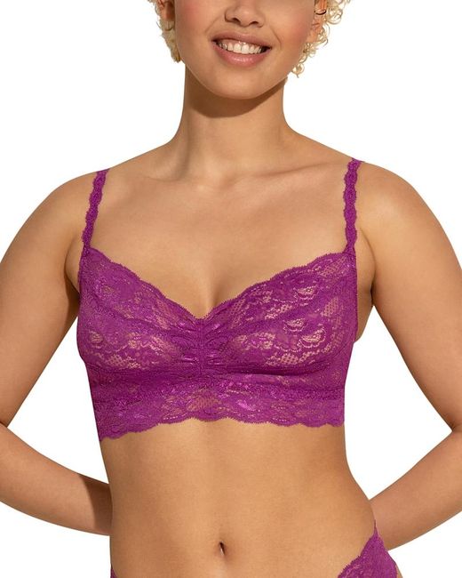 Cosabella Purple Never Say Never Sweetie Soft Bra