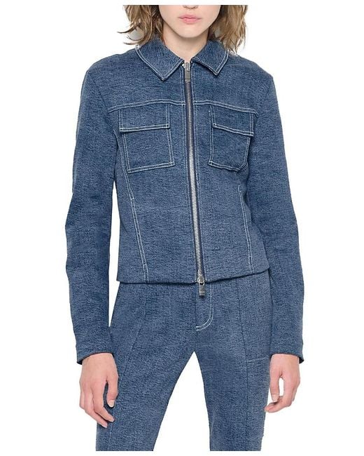 AS by DF Blue Gianna Jacket