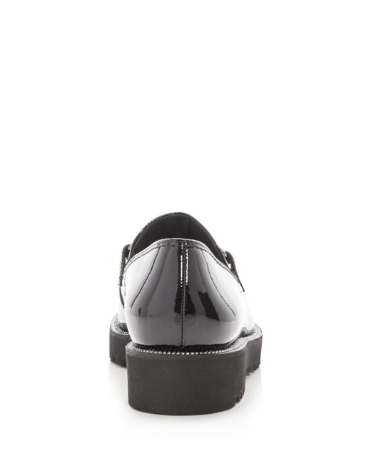 paul green patent leather loafers