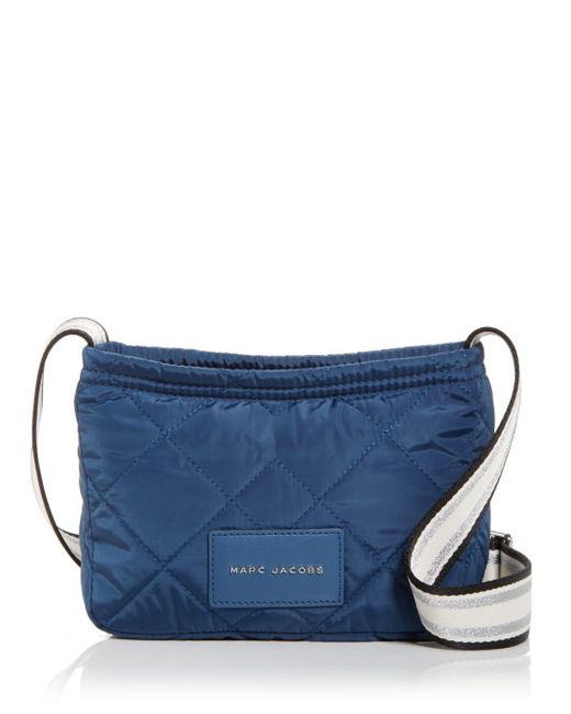 Marc Jacobs Mini Quilted Messenger Bag in Blue Lyst