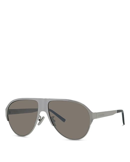 Givenchy Gray Pilot Sunglasses, 57Mm
