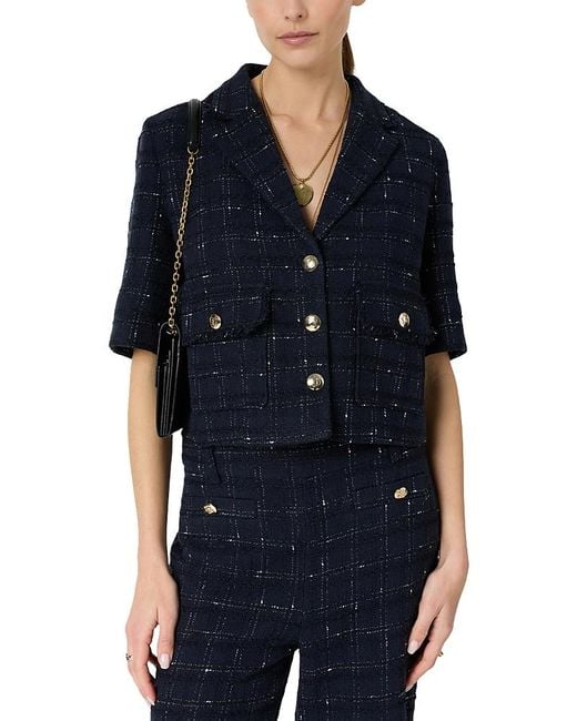 Gerard Darel Black Tae Buttoned Jacket