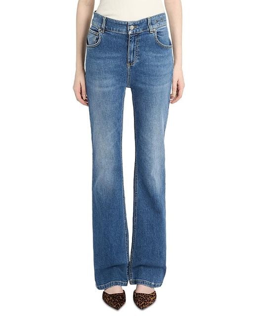 Marella Blue Mlsbcut Bootcut Jeans
