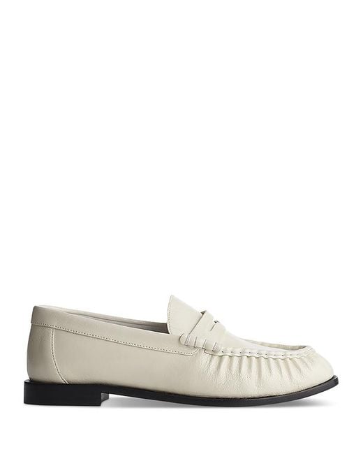 Rag & Bone White Lexi Loafers