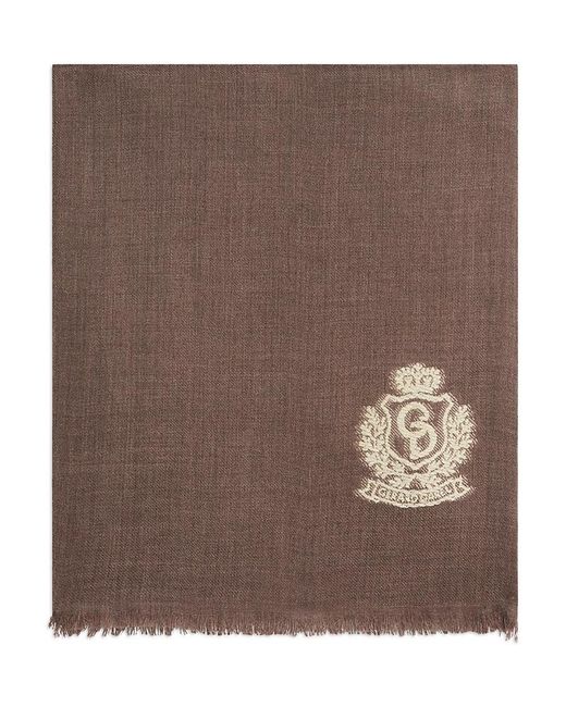 Gerard Darel Brown Suzane Wool Scarf