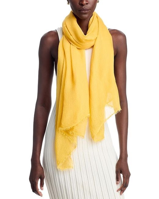 Echo Yellow Essential Modal & Silk Scarf
