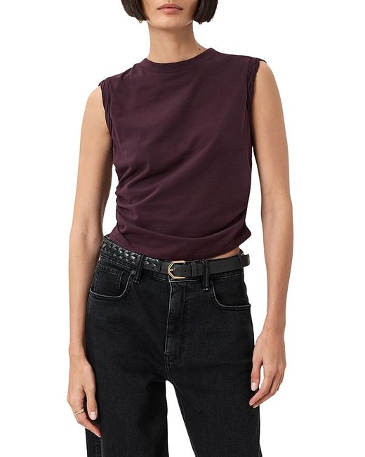 AllSaints Purple West Tank Top