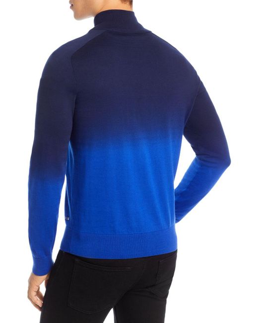 hugo boss mock neck