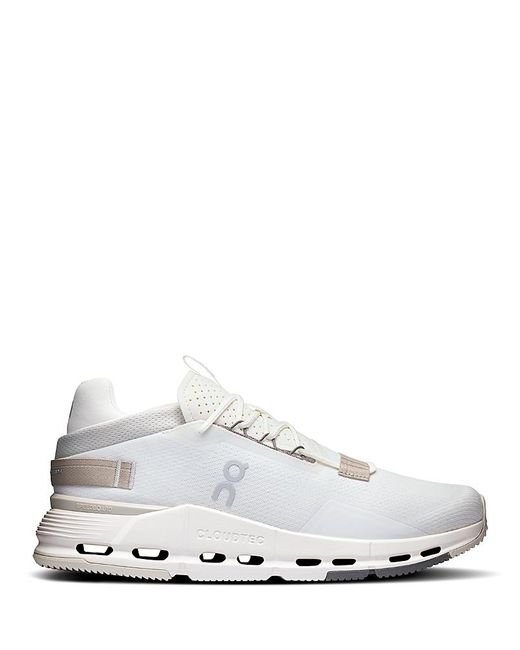 On Shoes White Cloudnova 2 Sneakers for men