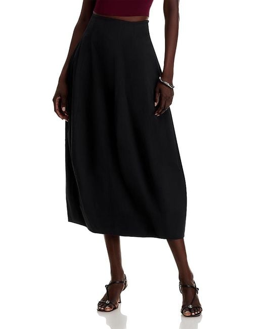 A.L.C. Black A. L.C. Veda Poplin Skirt