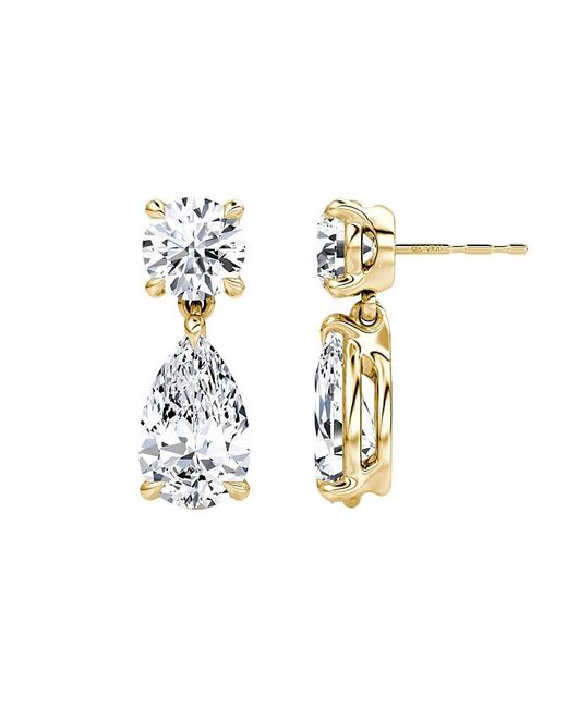 Vrai White Signature Drop Earring