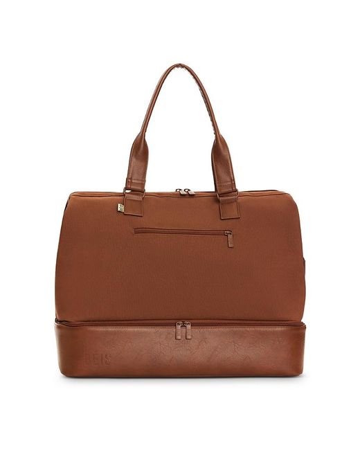 BEIS Brown The Weekender Bag
