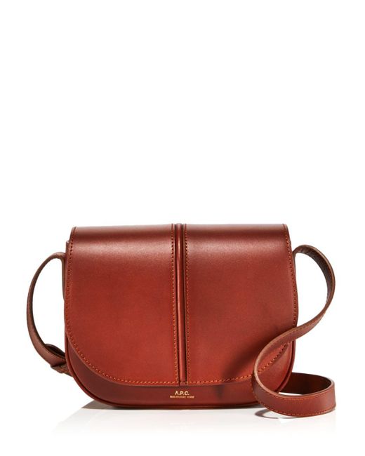 A.P.C. Betty Leather Crossbody Bag Lyst