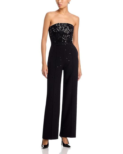 Generation Love Black Casey Sequined Jumpsuit