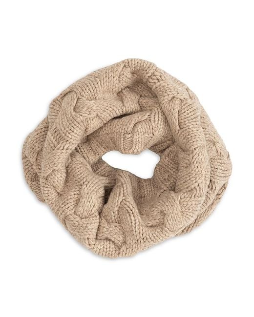 Echo White Park Cable Snood