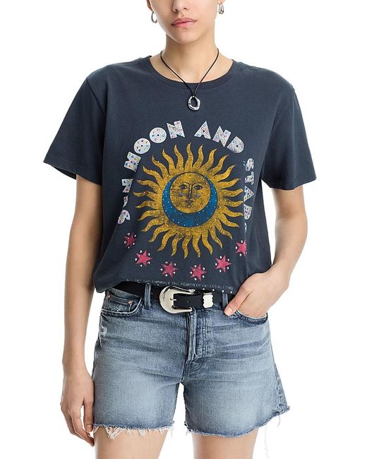 Mother Blue The Rowdy Embellished Tee