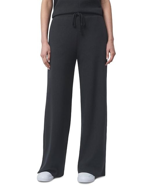 Splendid Black Winslow Wide Leg Drawstring Pants