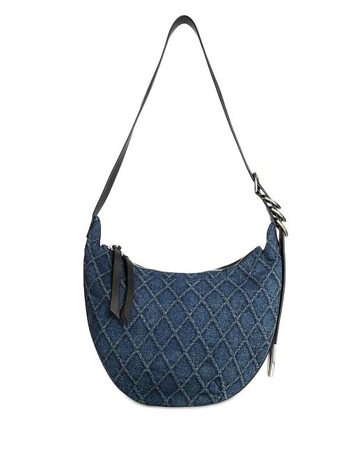 Rag & Bone Blue Spire Large Hobo Bag