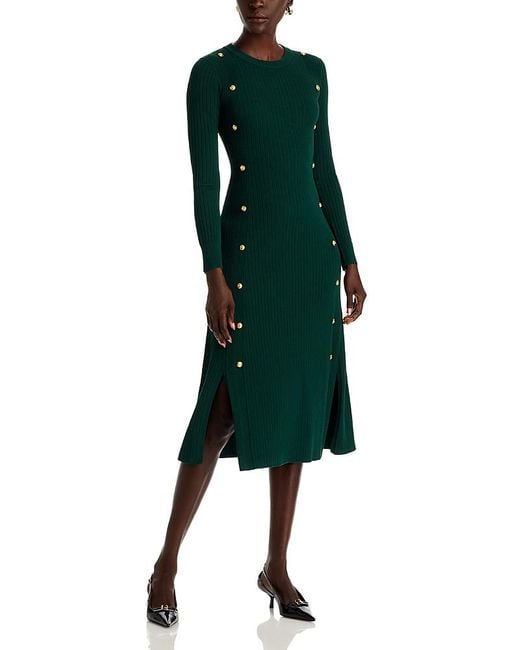 Tahari The Tamara Dress in Green | Lyst