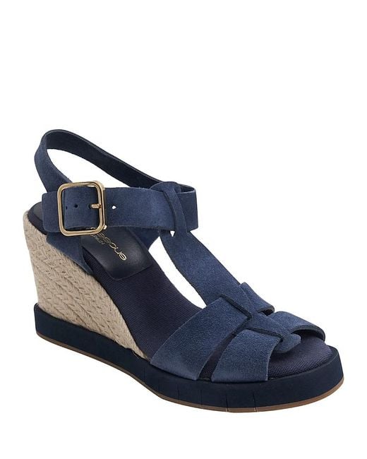 Andre Assous Women's Caroline Blue Suede Ankle Boot - Size 6 M - View #11