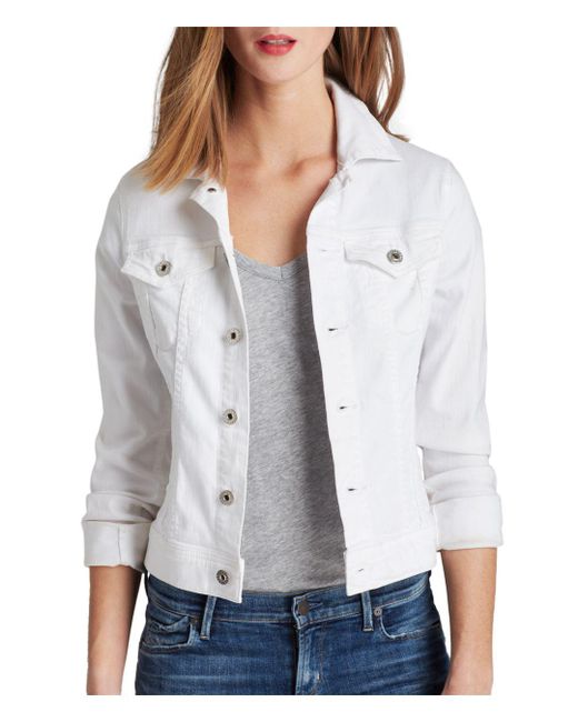 ag white denim jacket