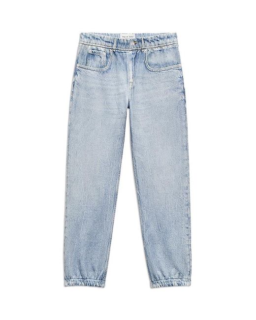 Rag & Bone Blue Mini Miramar Denim Joggers