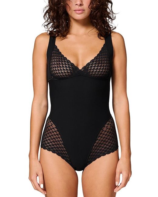 Simone Perele Black Subtile Bodysuit