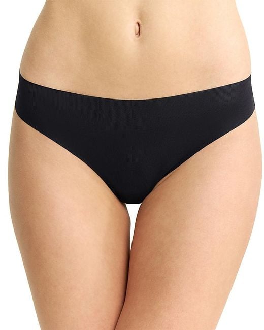Honeydew Intimates Black Like Nothing Thong