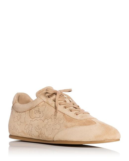 Stuart Weitzman Natural Cruz Sneakers