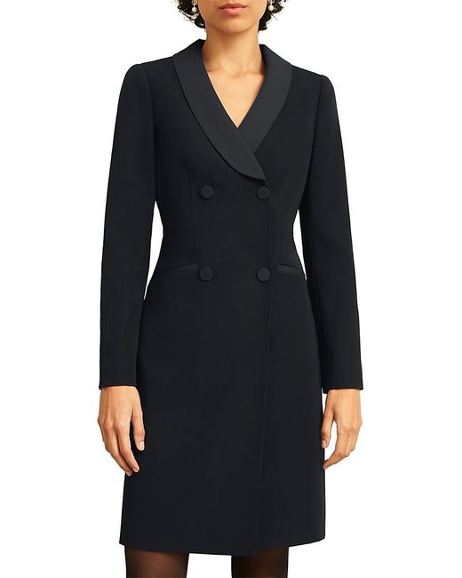 Hobbs Women's Black Buckingham Dress Hobbs Women's Black Buckingham Dress