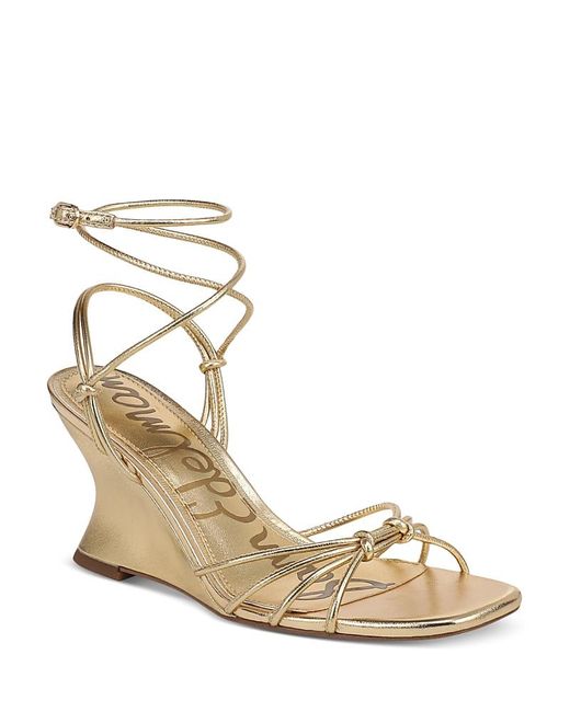 Sam Edelman Metallic Daxton Wedge Sandals