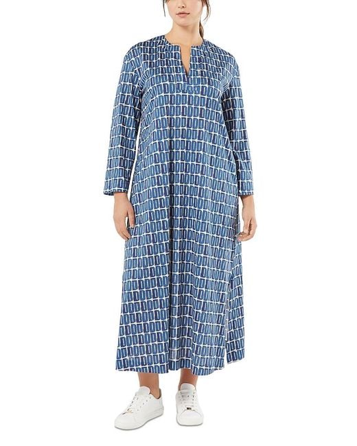 Marina Rinaldi Blue Plus Ancella Dress