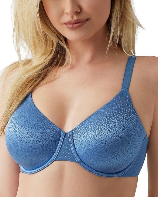 Wacoal Blue Back Appeal Jacquard Underwire Bra