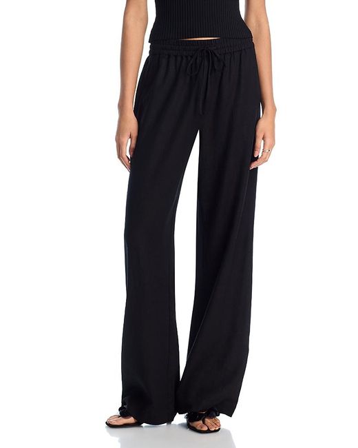 Steve Madden Blue Venetia Drawstring Waist Pants