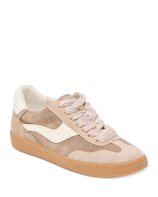 Dolce Vita Pink Notice Low Top Sneakers