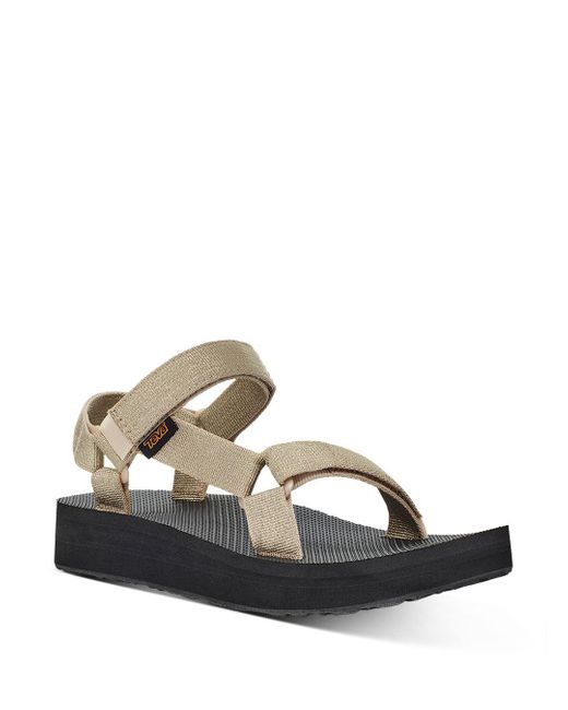 Teva Synthetic Midform Universal Sandals in Beige (Natural) | Lyst