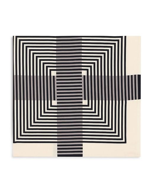 Saint Laurent Black Square Scarf
