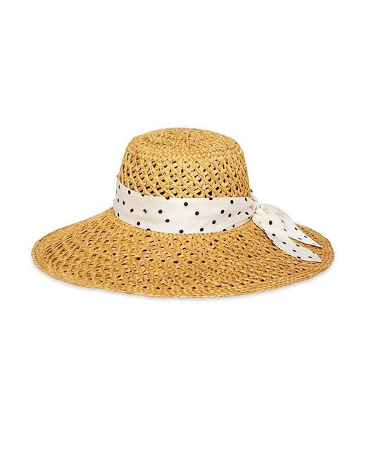 Rag & Bone Metallic Garden Straw Hat