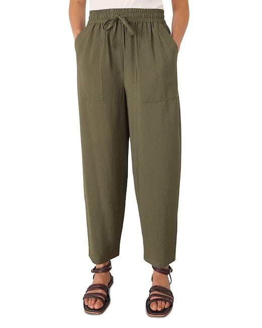 Whistles Green Drawstring Pants