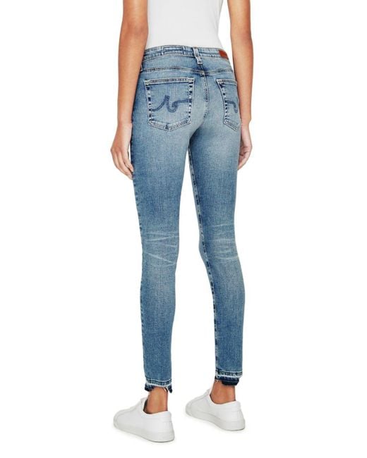 AG Jeans Denim Farrah High Rise Ankle 